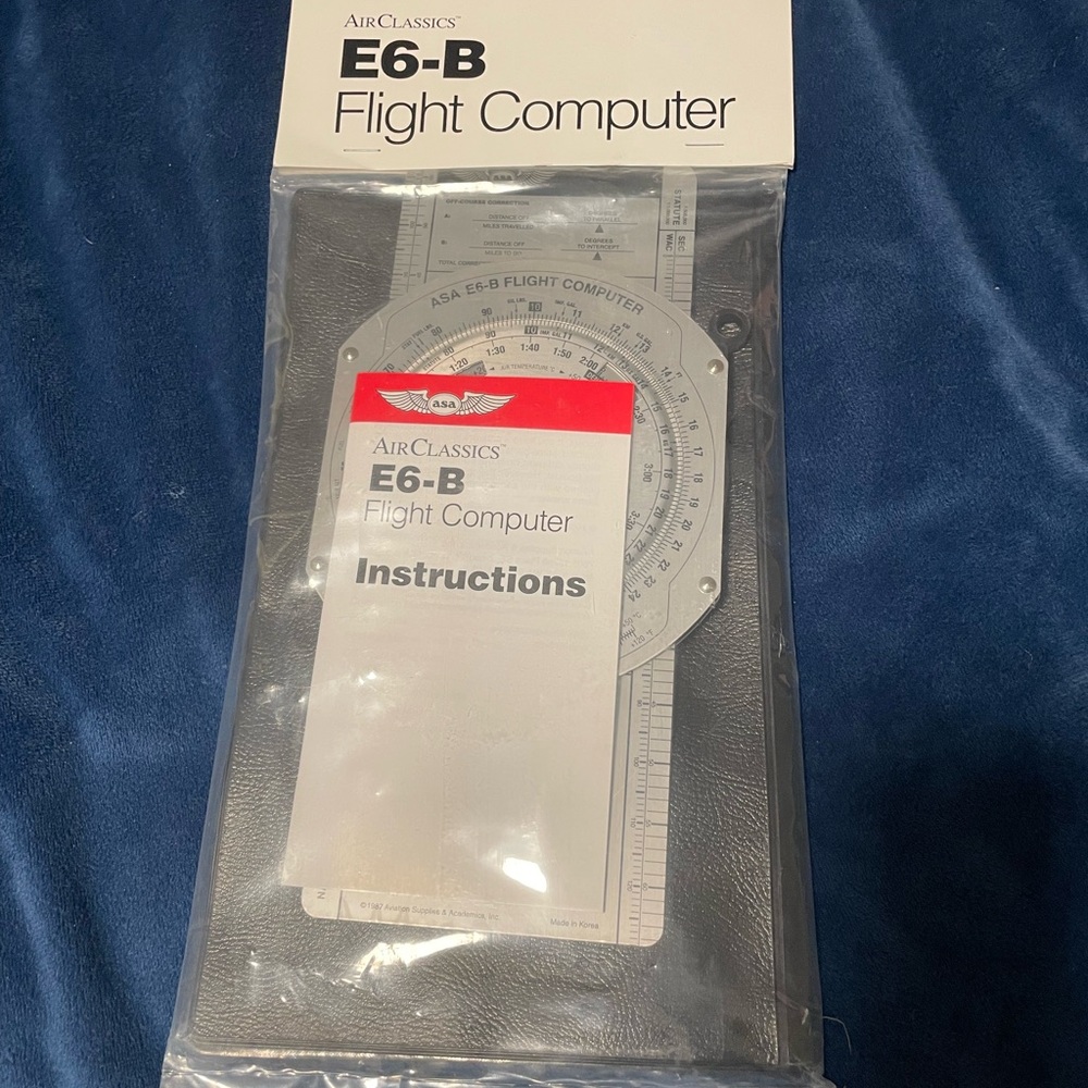 Classic E6-B Flight Computer - Silver